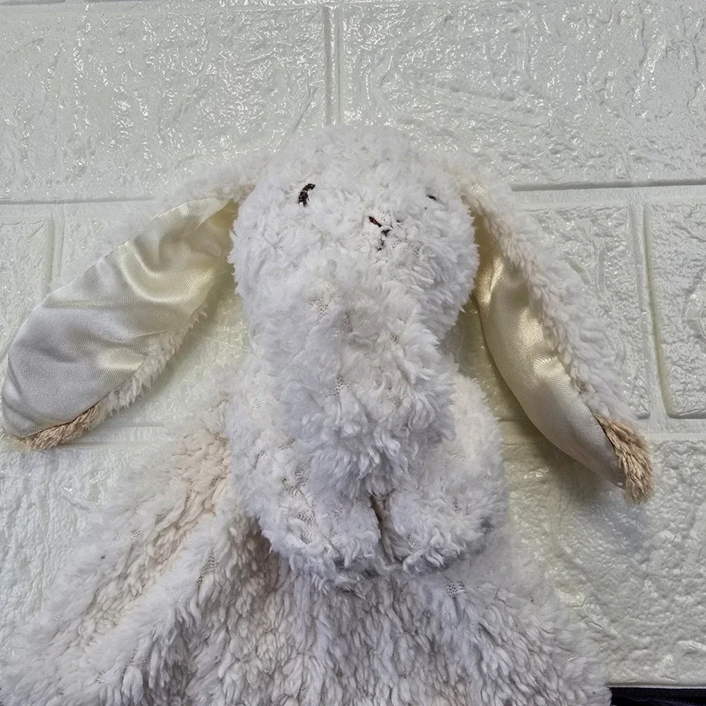 Mary Meyer Putty Bunny Lovey Security Blanket Unisex Cream Tan Sherpa Plush 11